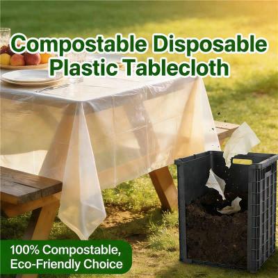 compostable table cover, biodegradable tablecloths tablecover, certified disposable tablecloths