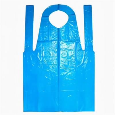 Custom Disposable Plastic Apron Wholesale | Waterproof Oilproof Disposable PE Apron for Food Service, Cleaning & Medical