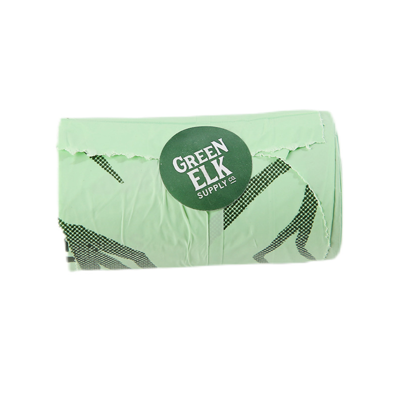 Easy-tie handles on biodegradable dog poop bags – convenient and hygienic design for pet owners Easy-tie handles on biodegradable dog poop bags – convenient and hygienic design for pet owners
